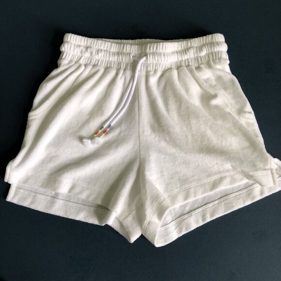 Travis Mathew SET Home Oasis Back In The Sun Baby Terry Top & Shorts White XS - Picture 14 of 16